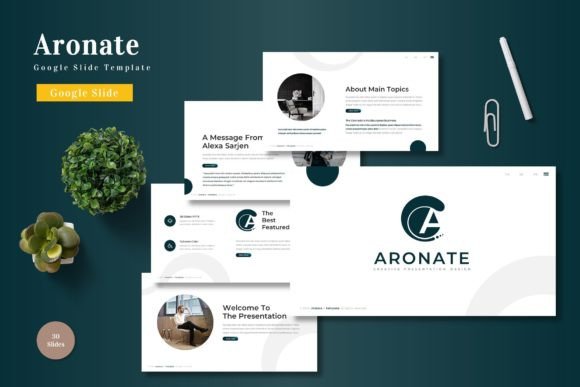 Aronate: Modern Google Slides for Polished Presentations