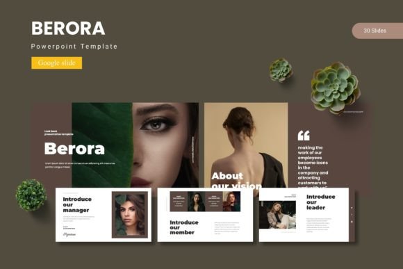 Berora Google Slide Template: Elevate Your Presentations