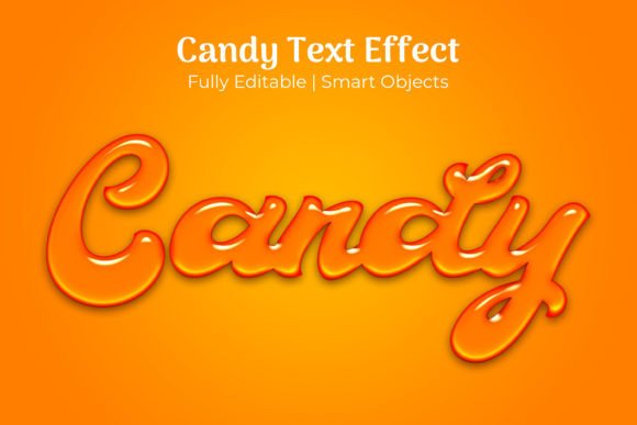 Candy Psd Text Style Effect: Sweet Design Made Simple