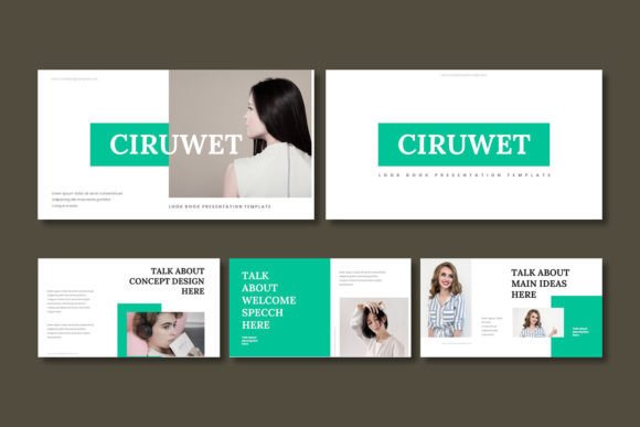Ciruwet - Google Slide Template: A Modern Design Toolkit