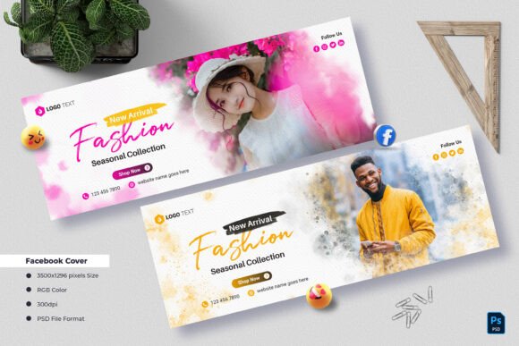 Designing a Captivating Fashion Social Media Facebook Cover