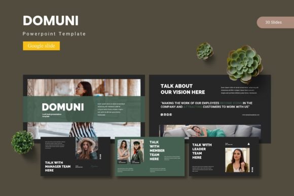 Domuni - Google Slide Template: Elevate Your Presentations