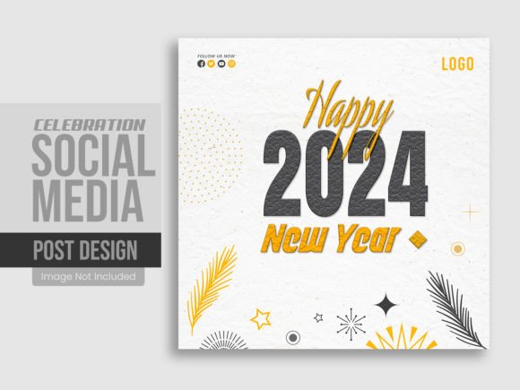 Elevate Your New Year Campaigns with This Editable Social Media Template