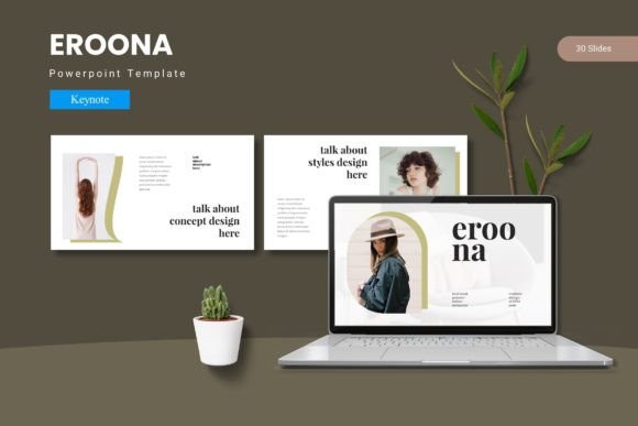 Eroona - Keynote Template: A Versatile Design Asset