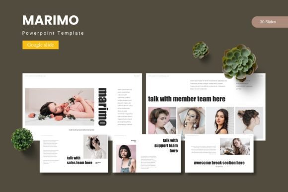 Marimo: A Versatile Google Slide Template for Stunning Presentations