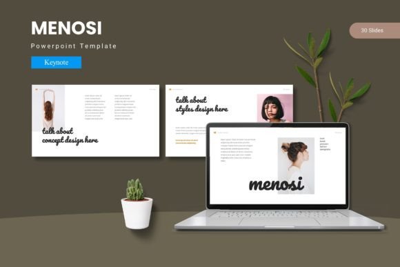 Menosi - Keynote Template: Elevate Your Presentations