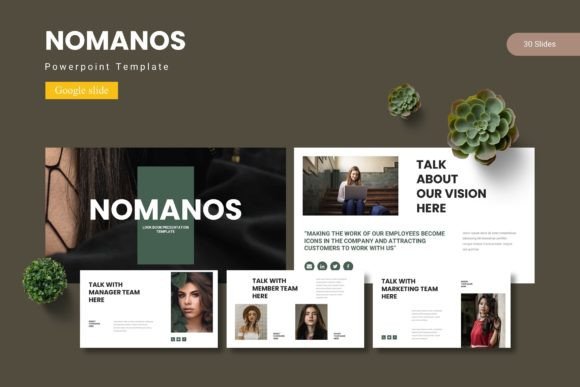 Nomanos Google Slide Template: Your Key to Polished Presentations