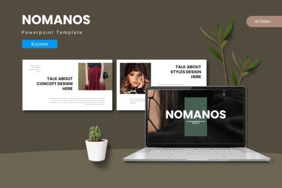 Nomanos - Keynote Template: A Modern Design Solution