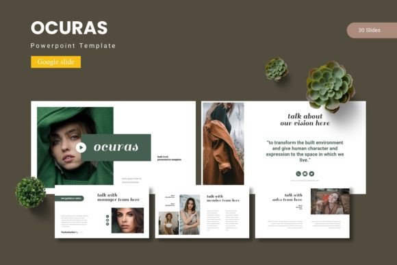 Ocuras - Google Slide Template