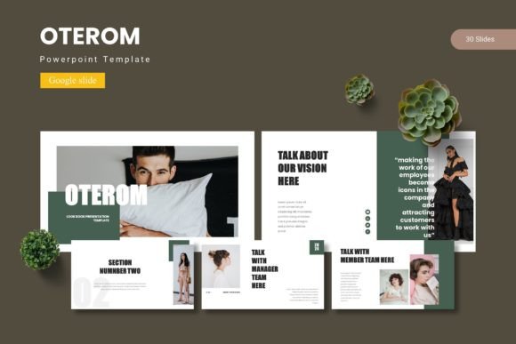 Oterom - Google Slide Template for Modern Presentations