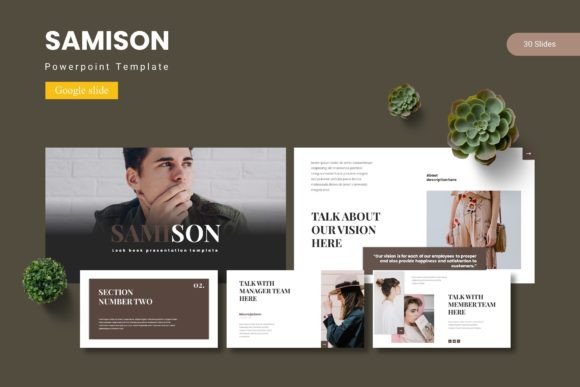 Samison: A Versatile Google Slide Template for Modern Presentations