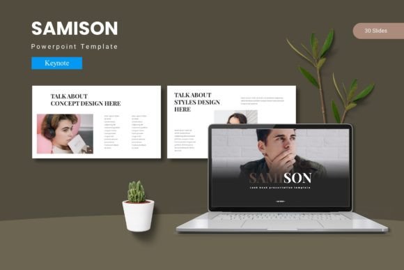 Samison - Keynote Template: A Modern Design Asset for Presentations